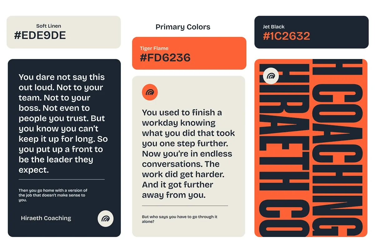 Hiraeth Coaching Brand Identity image 8